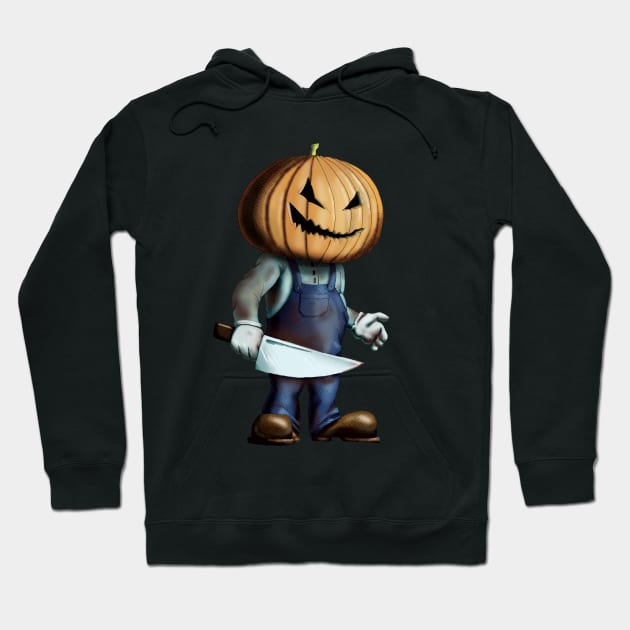 Pumpkin Kid Original Design for Halloween Hoodie by billRsims